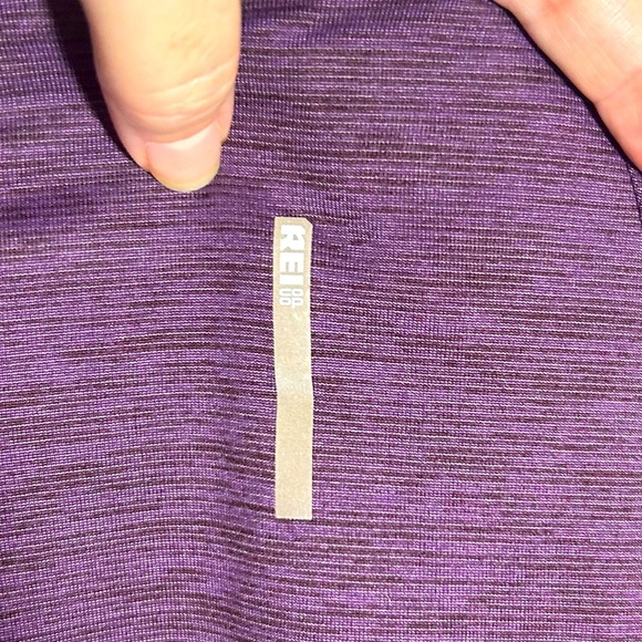 REI CO-OP Women’s Midweight Base Layer Long-Sleeve Purple Size X-Large Athletic - Picture 8 of 10
